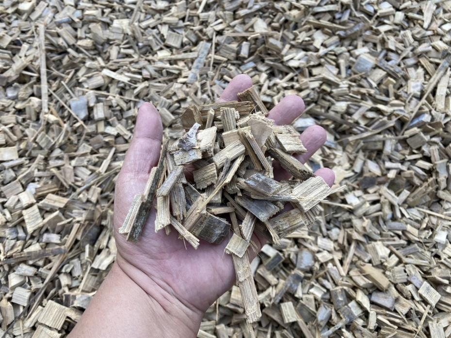 これが竹チップです