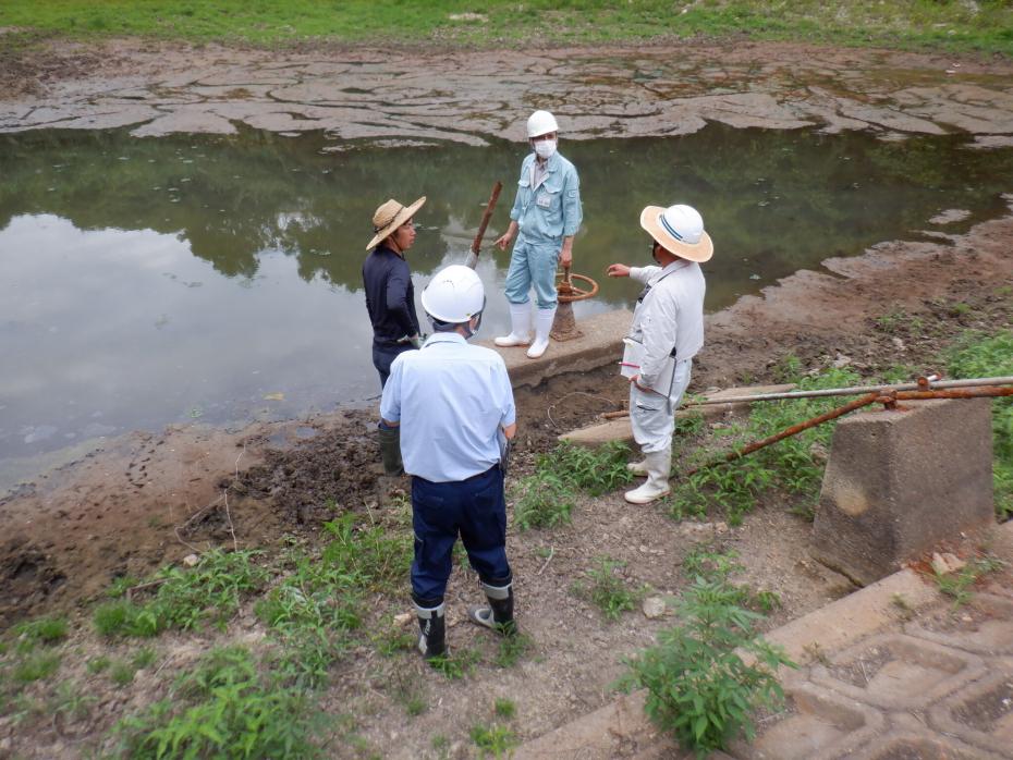 ため池の補修相談