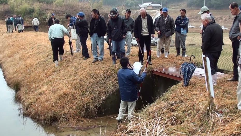 ため池点検の状況2