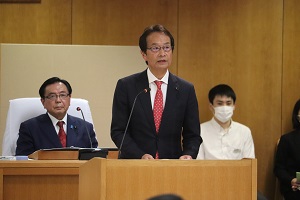 内藤議長就任挨拶