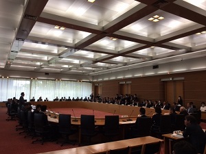 全国議長会臨時総会等①