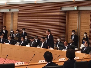 全国議長会臨時総会等②