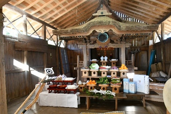 民田八幡神社本殿