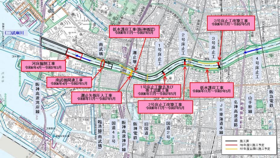 R6工事施工位置図