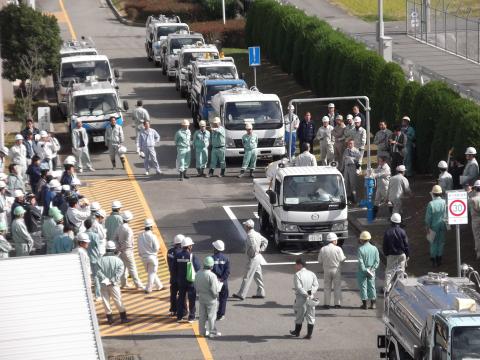 兵庫県内市町応急給水訓練