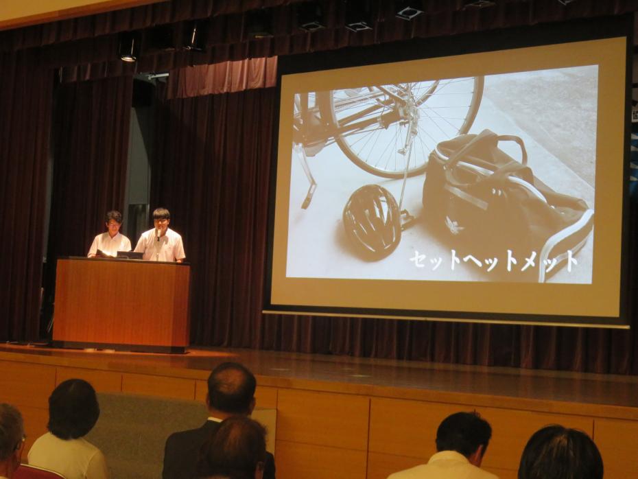 交通安全に関する取り組み発表