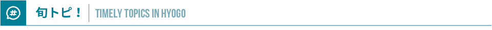 旬トピ!TIMELY TOPICS IN HYOGO