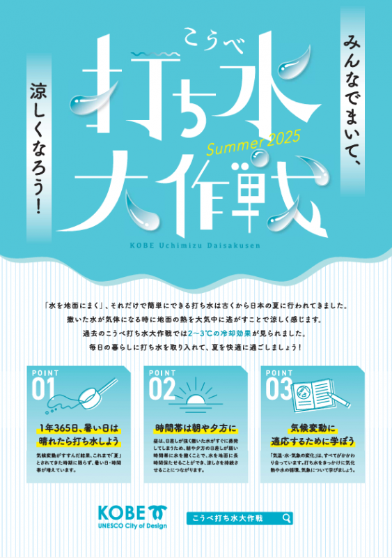 こうべ打ち水大作戦