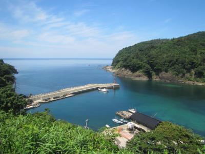 山陰本線鎧駅からの景色