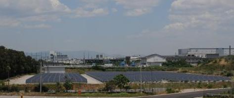 太陽光（武庫川下流）