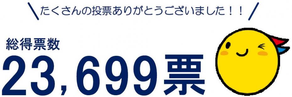 たくさんの投票ありがとうございました！！