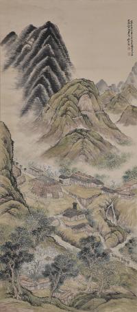 荒尾鉄山荊石真跡之画　江戸時代末期 入江正一郎氏蔵