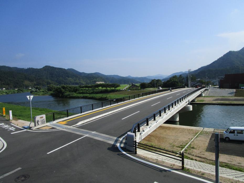 完成後の様子（竹野新橋）