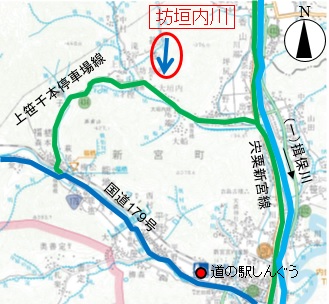 坊垣内川位置図